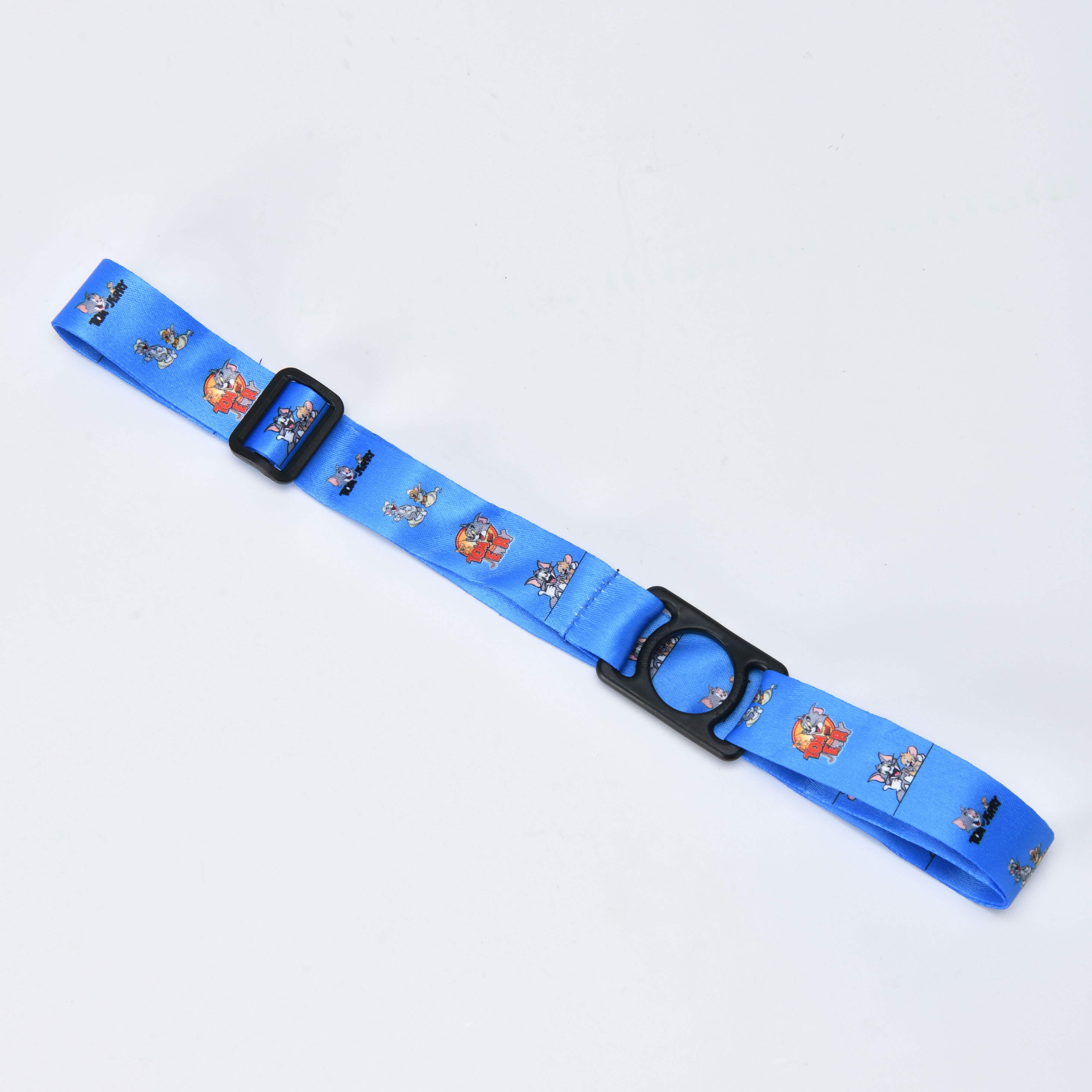 1. Adjustable Travel Luggage Strap with Colorful Zigzag Pattern
